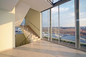 Linbro Park Office Building Stairway View